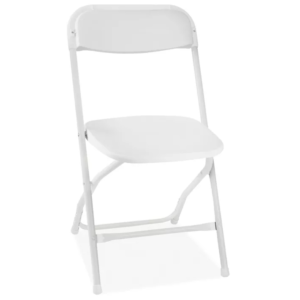 White Folding Chair